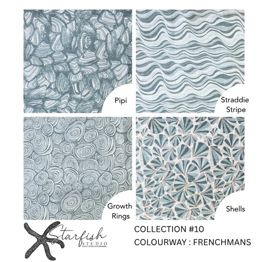 Swatch Book - #10 Collection - Frenchmans Colourway - Linen