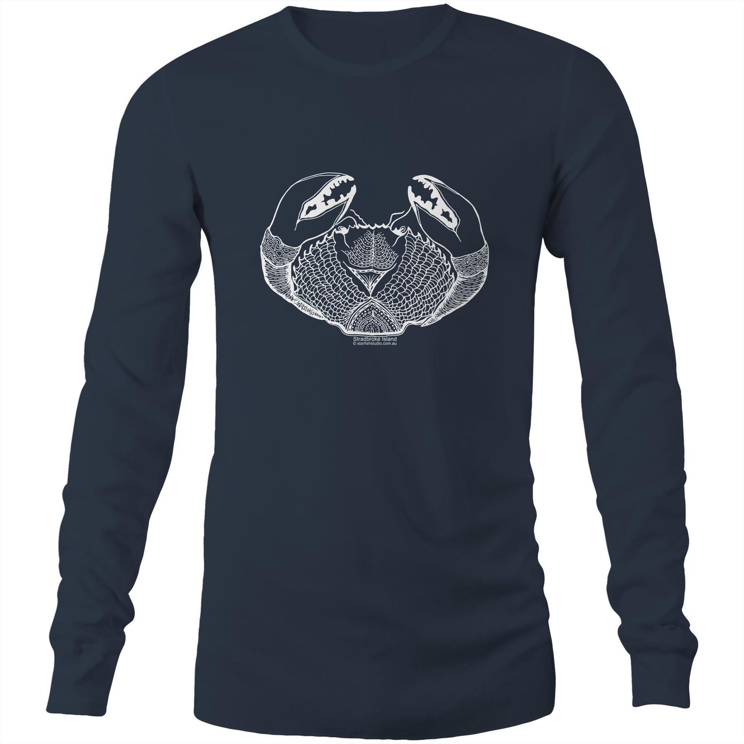 Printed to order- Unisex CRAB - Long Sleeve T-Shirt
