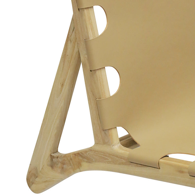 ALANA OCCASIONAL CHAIR - Blush Leather