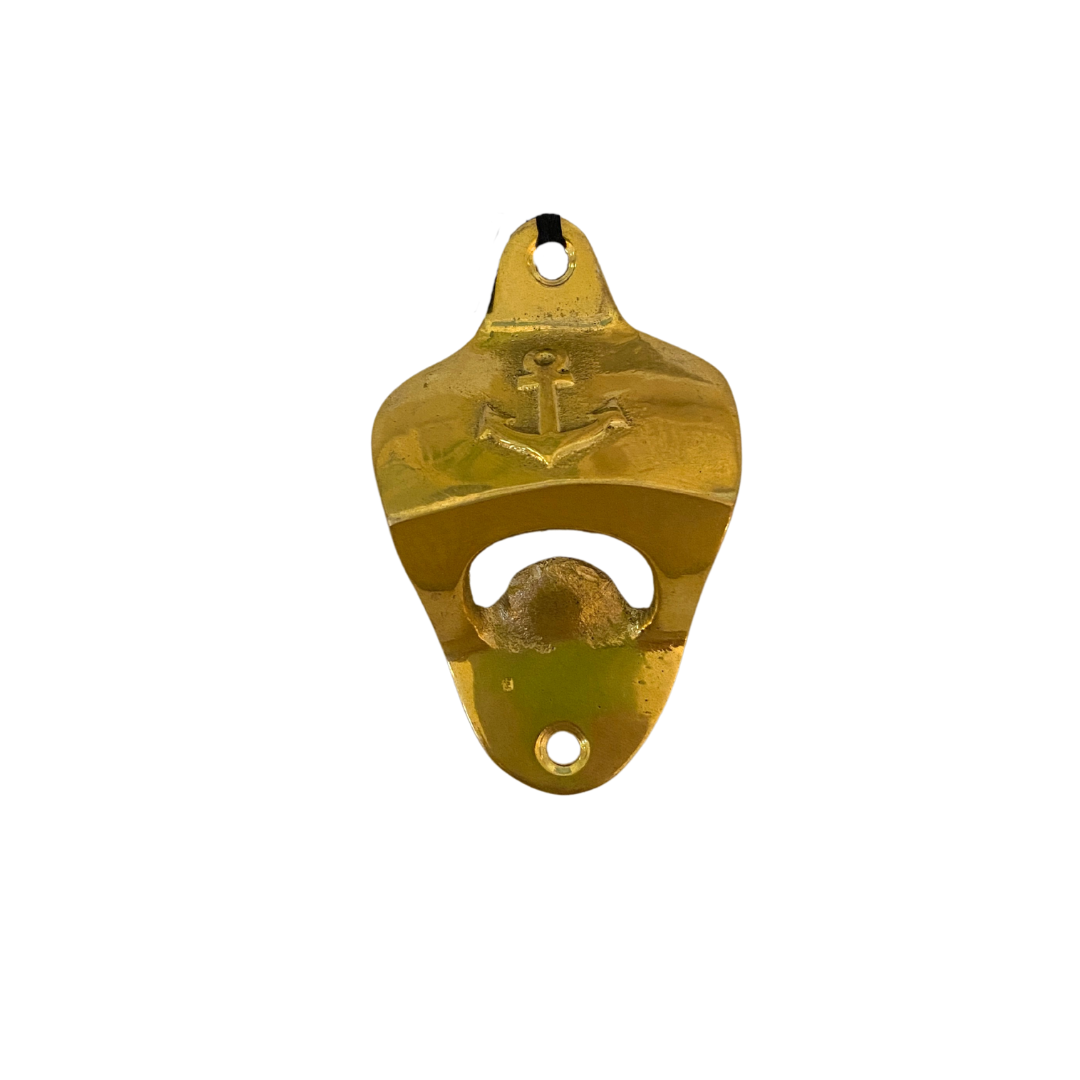 Brass Wall Mounted Bottle Opener