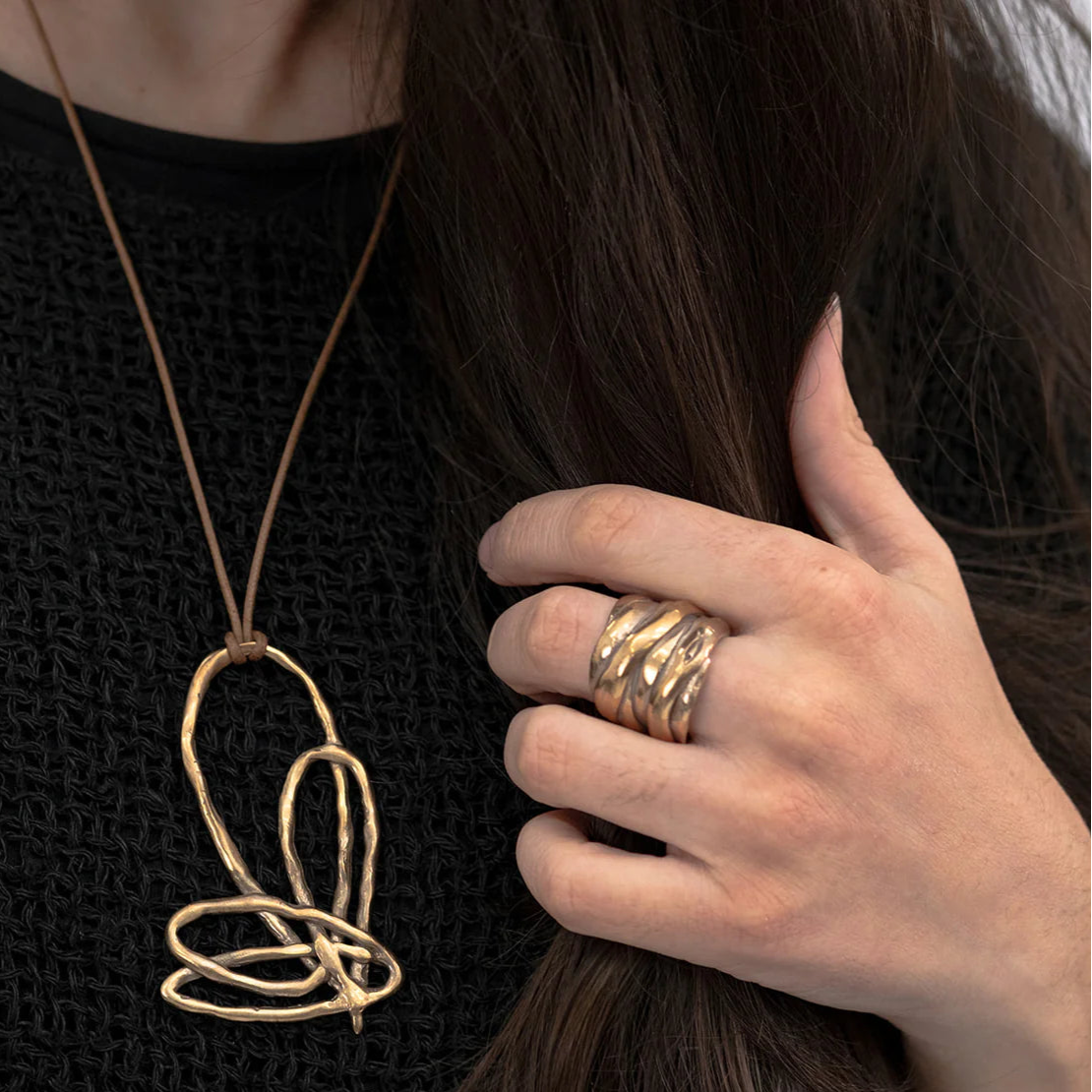 Gomitolo (Ball of Thread) Ring