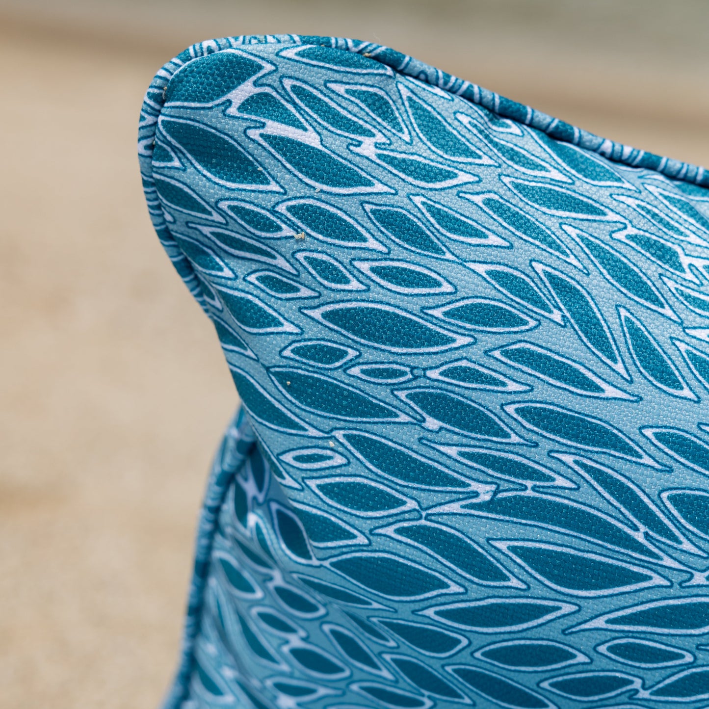 Seascape Fish Reef Cushion – Outdoor Coastal by Jess Scott
