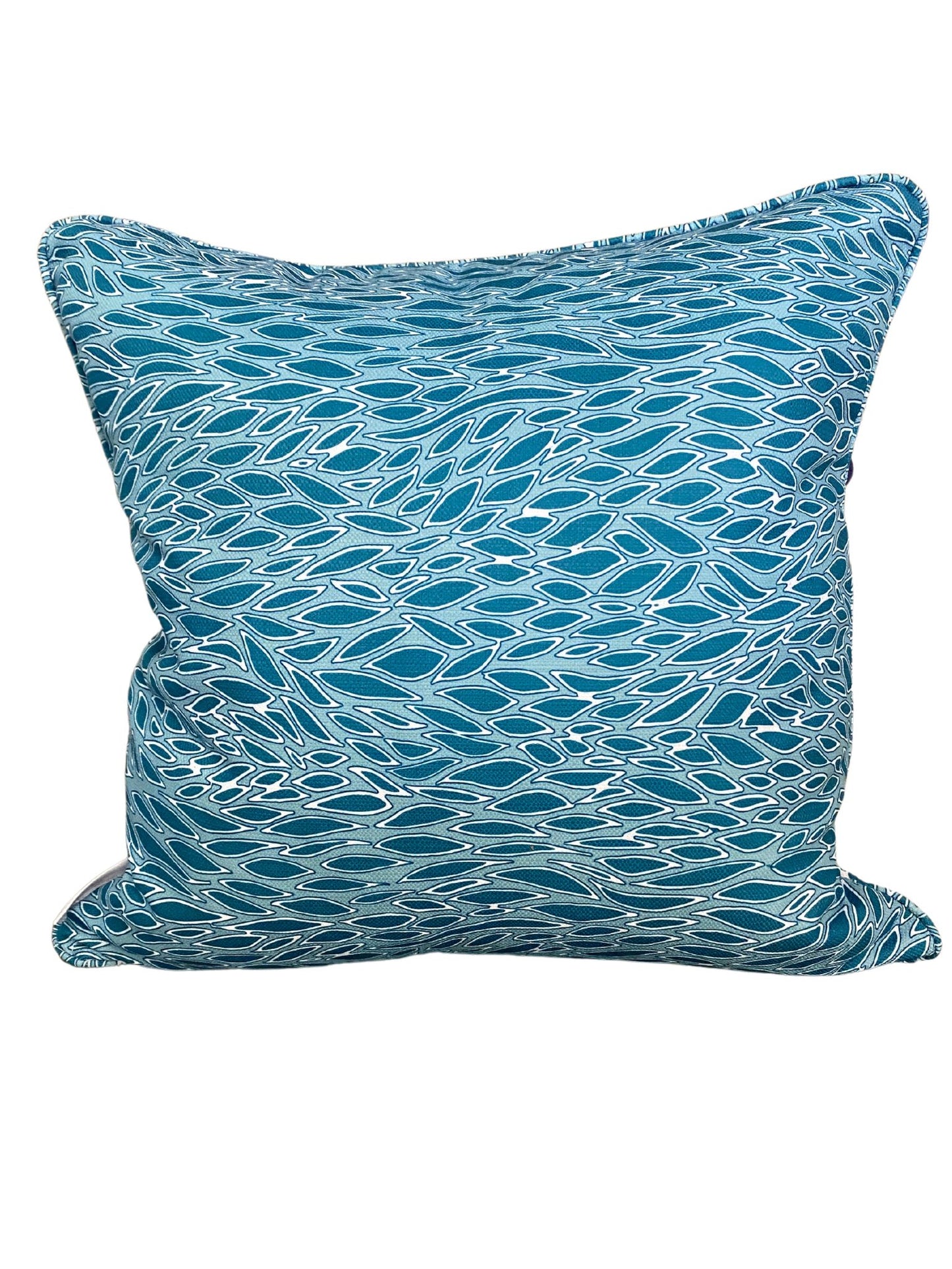 Seascape Fish Reef Cushion – Outdoor Coastal by Jess Scott