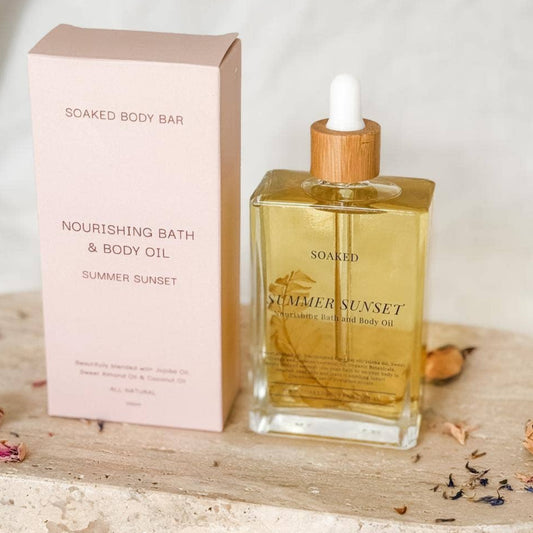 SUMMER SUNSET Bath and Body Oil