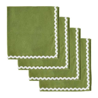 Cotton Napkins - Olive (set of 4)