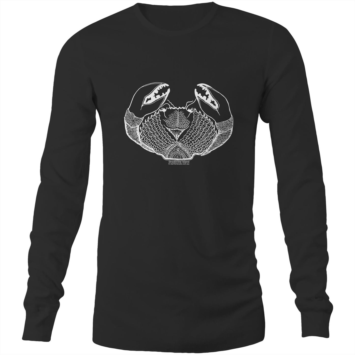 Printed to order- Unisex CRAB - Long Sleeve T-Shirt