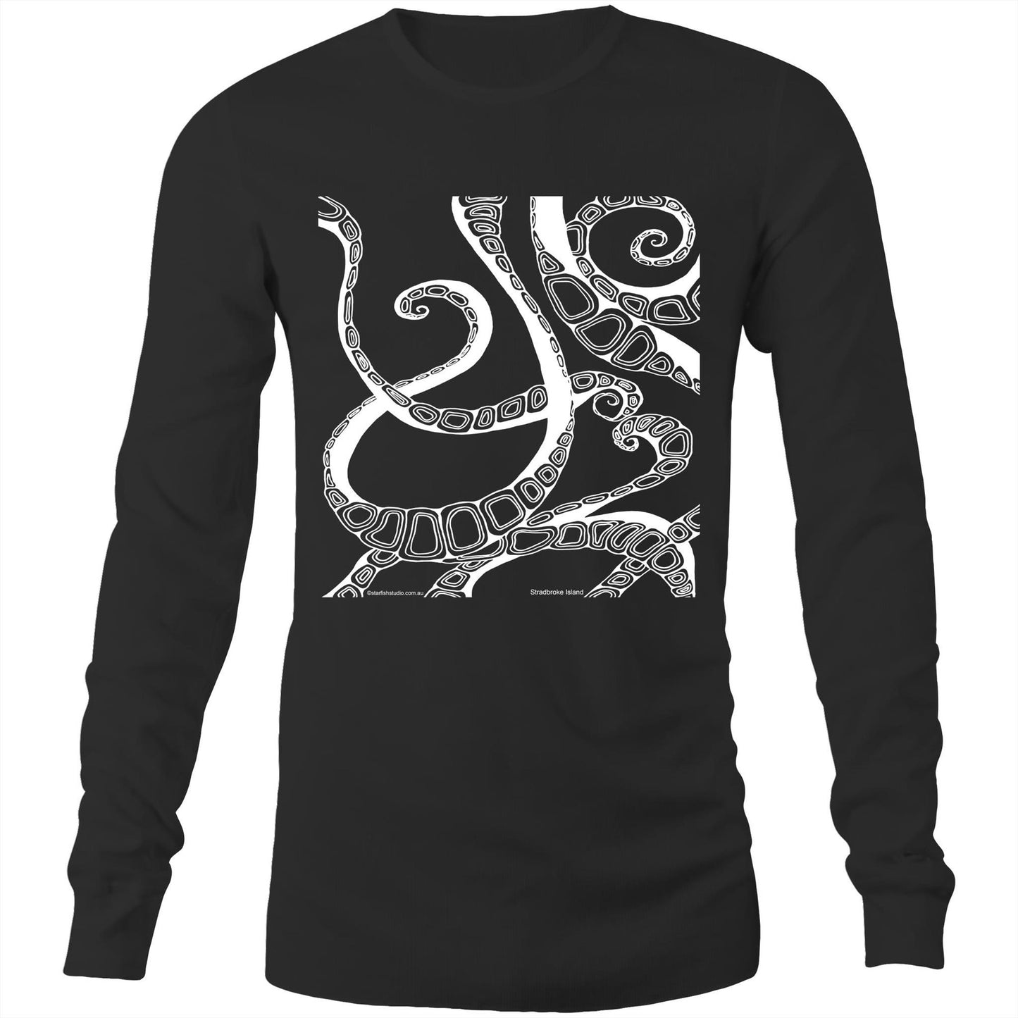 Printed to order- Unisex TENTACLES - Long Sleeve T-Shirt