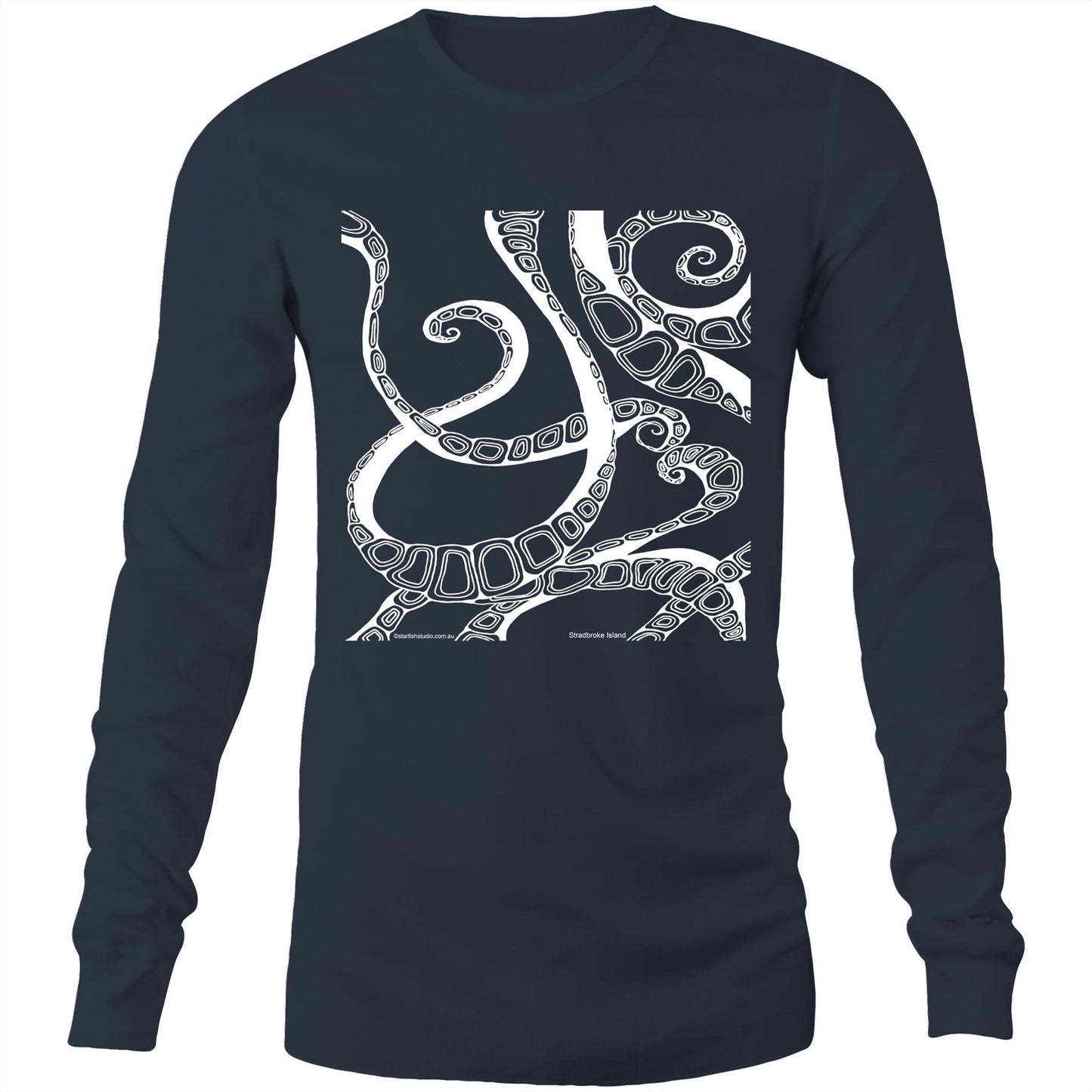 Printed to order- Unisex TENTACLES - Long Sleeve T-Shirt