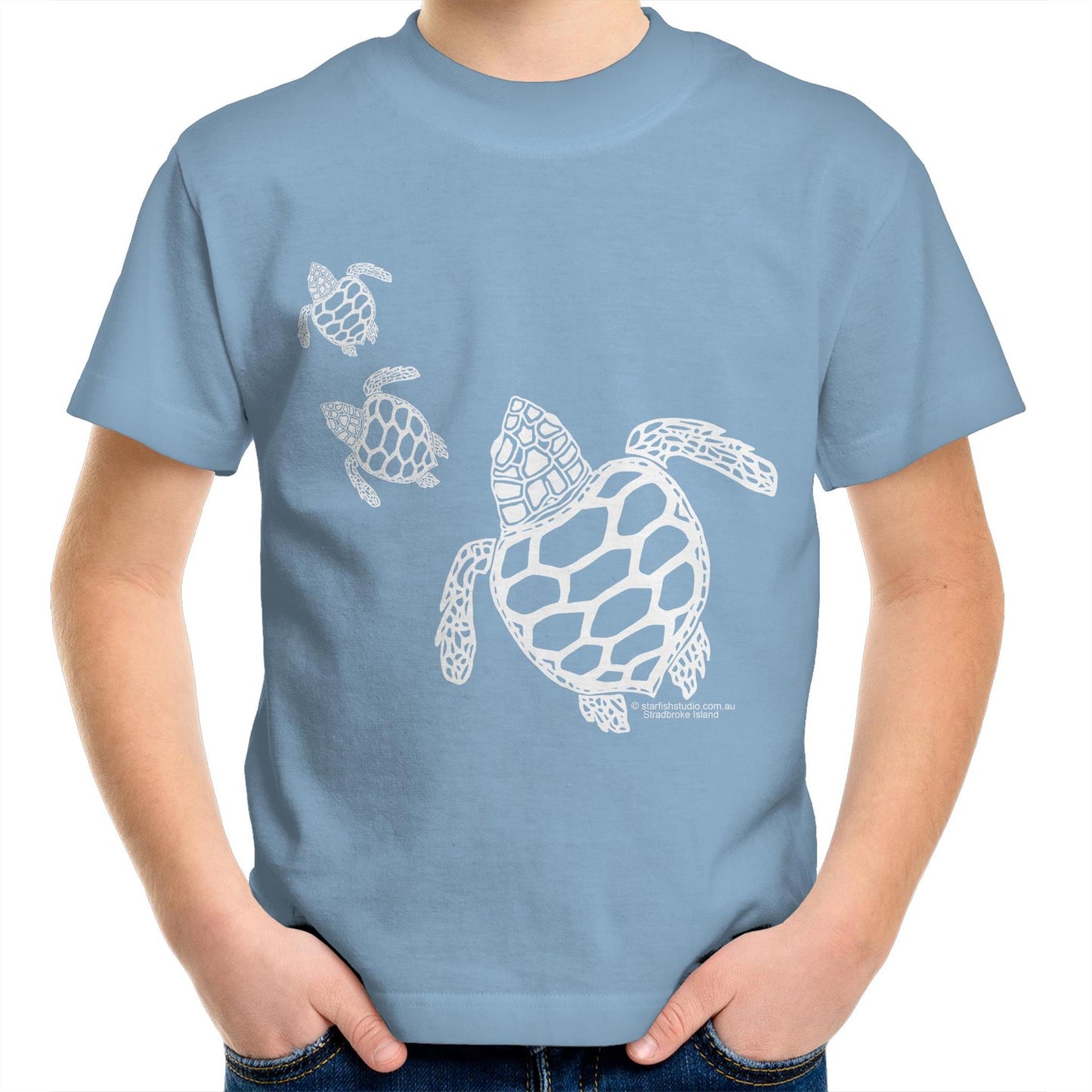 Printed to order- Kids TURTLE T-Shirt