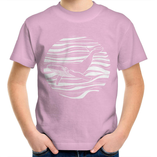 Printed to order- Kids WHALE T-Shirt