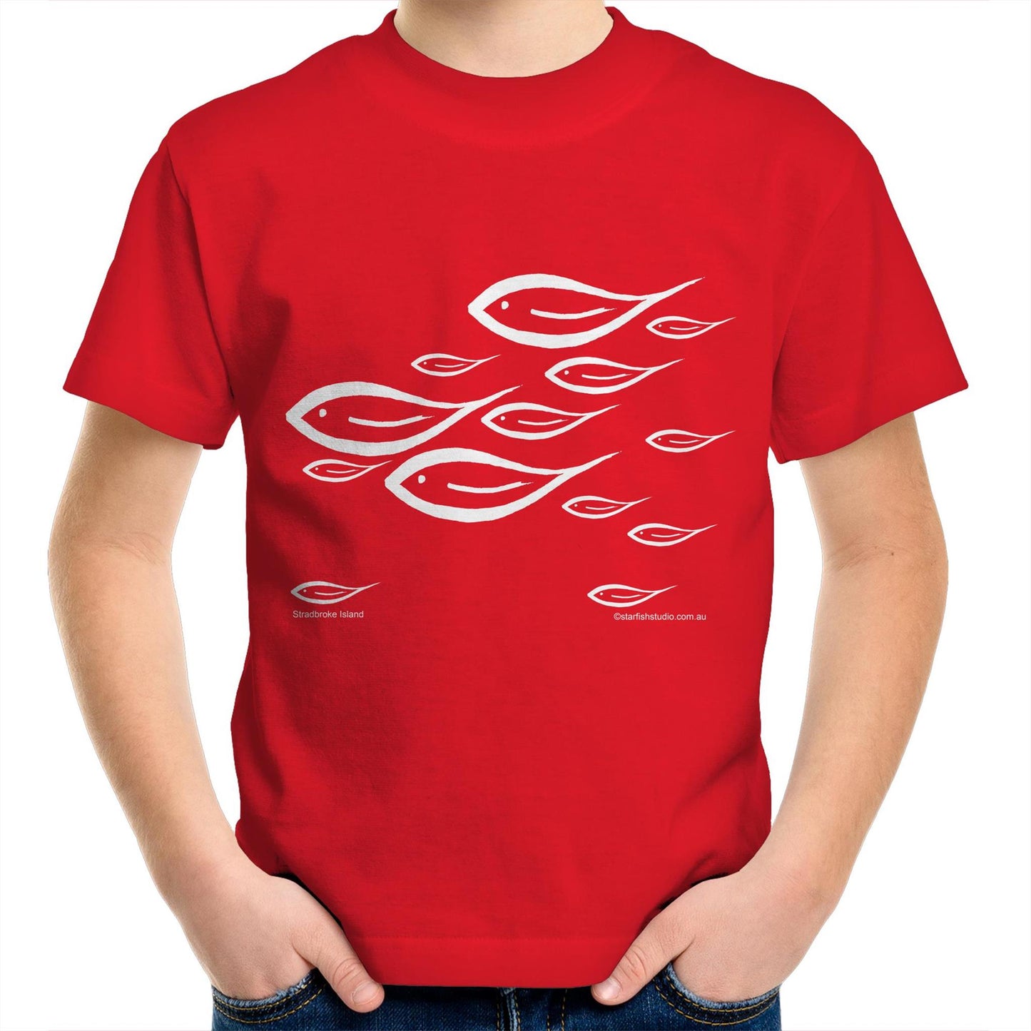 Printed to order- Kids FISH T-Shirt