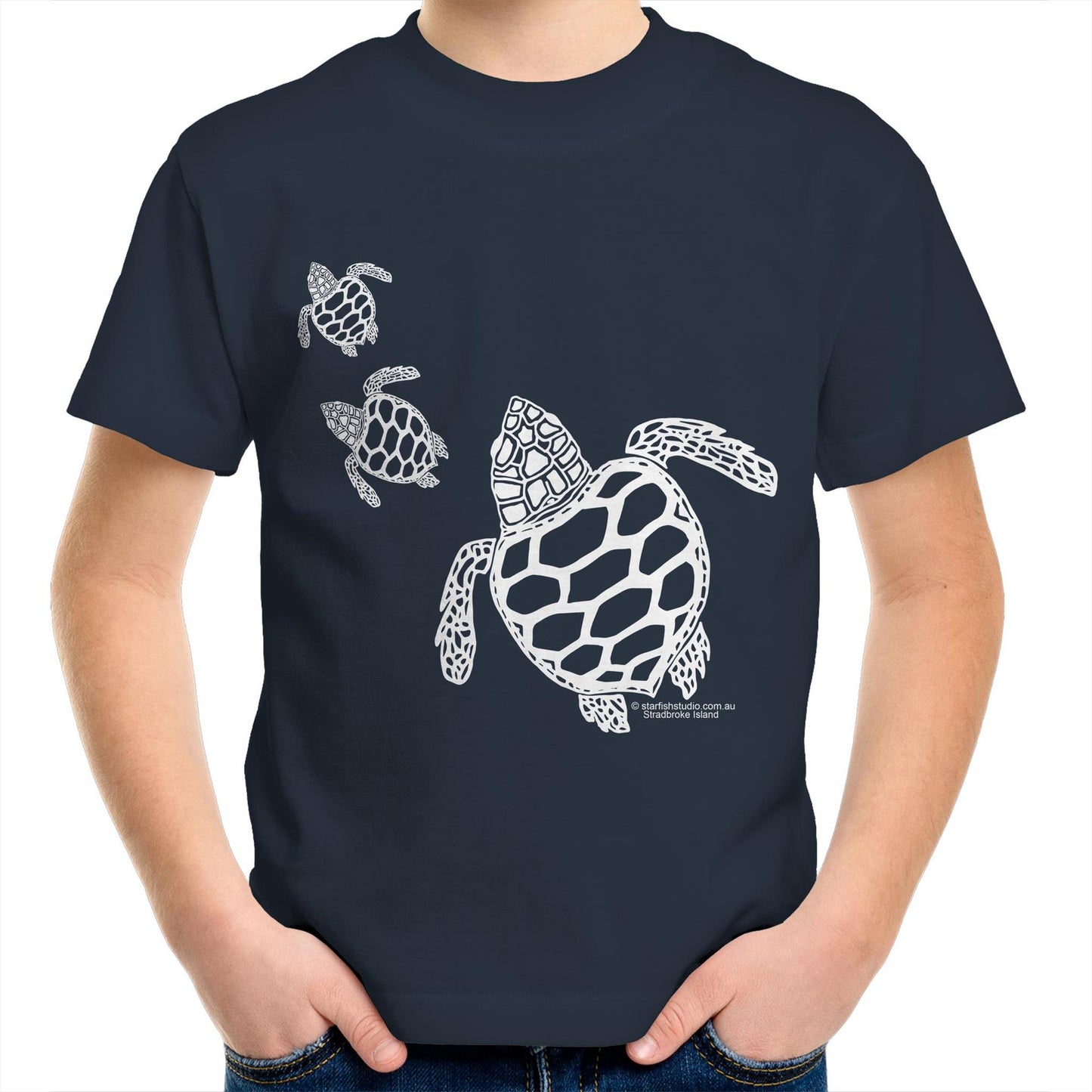 Printed to order- Kids TURTLE T-Shirt