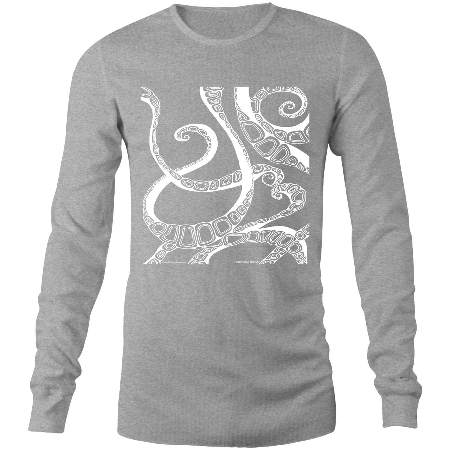 Printed to order- Unisex TENTACLES - Long Sleeve T-Shirt