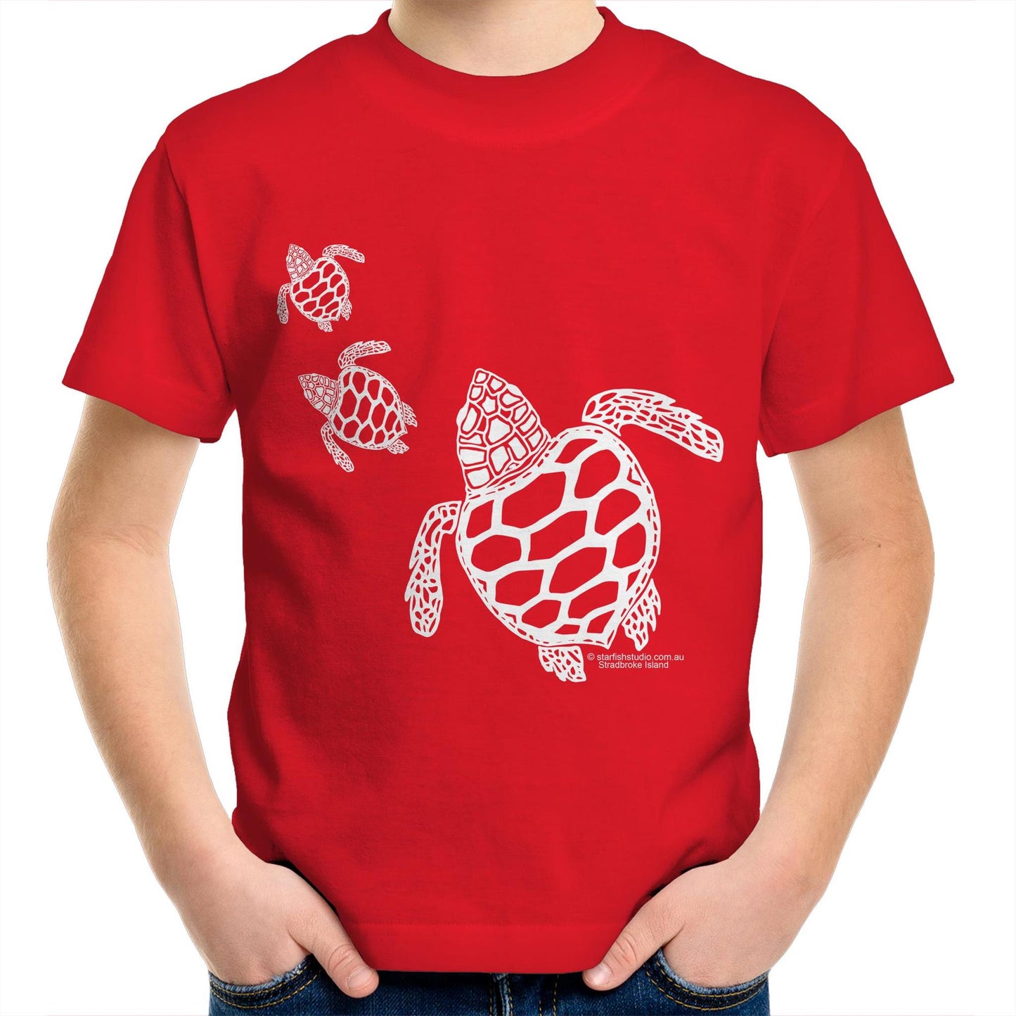 Printed to order- Kids TURTLE T-Shirt
