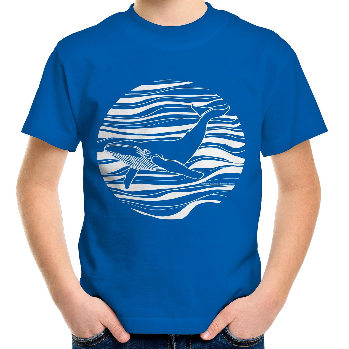 Printed to order- Kids WHALE T-Shirt