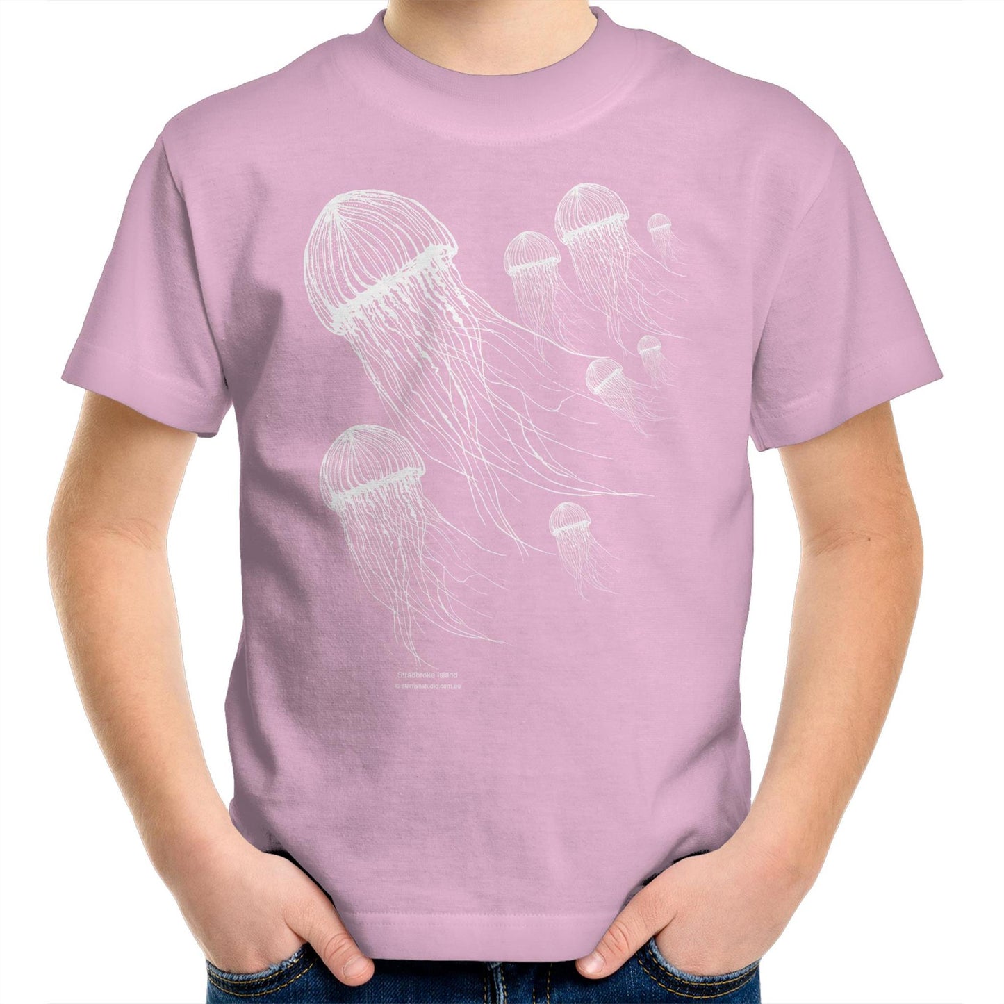 Printed to order- Kids JELLYFISH GROUP T-Shirt