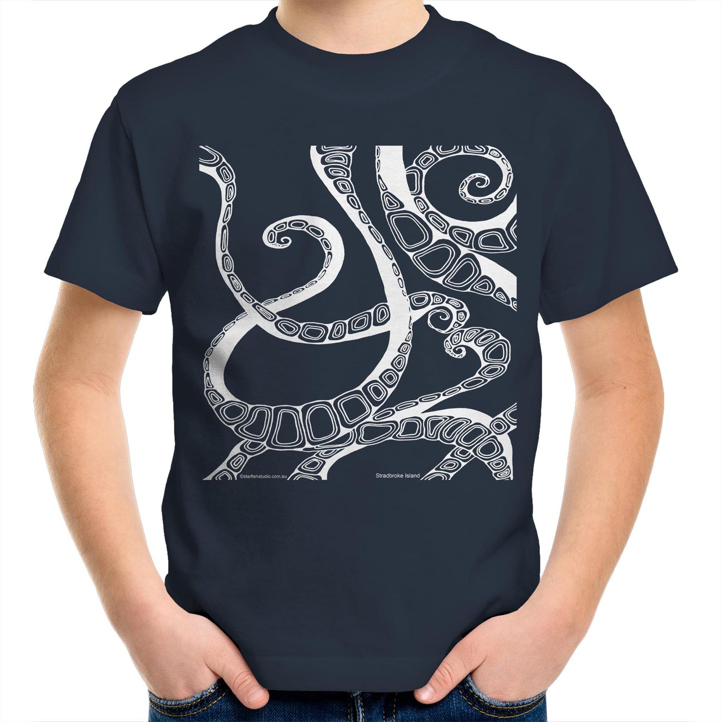 Printed to order- Kids TENTACLES T-Shirt