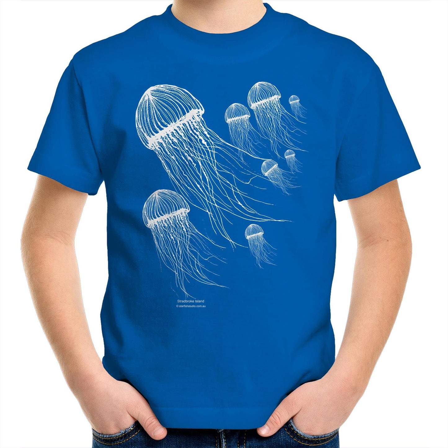 Printed to order- Kids JELLYFISH GROUP T-Shirt