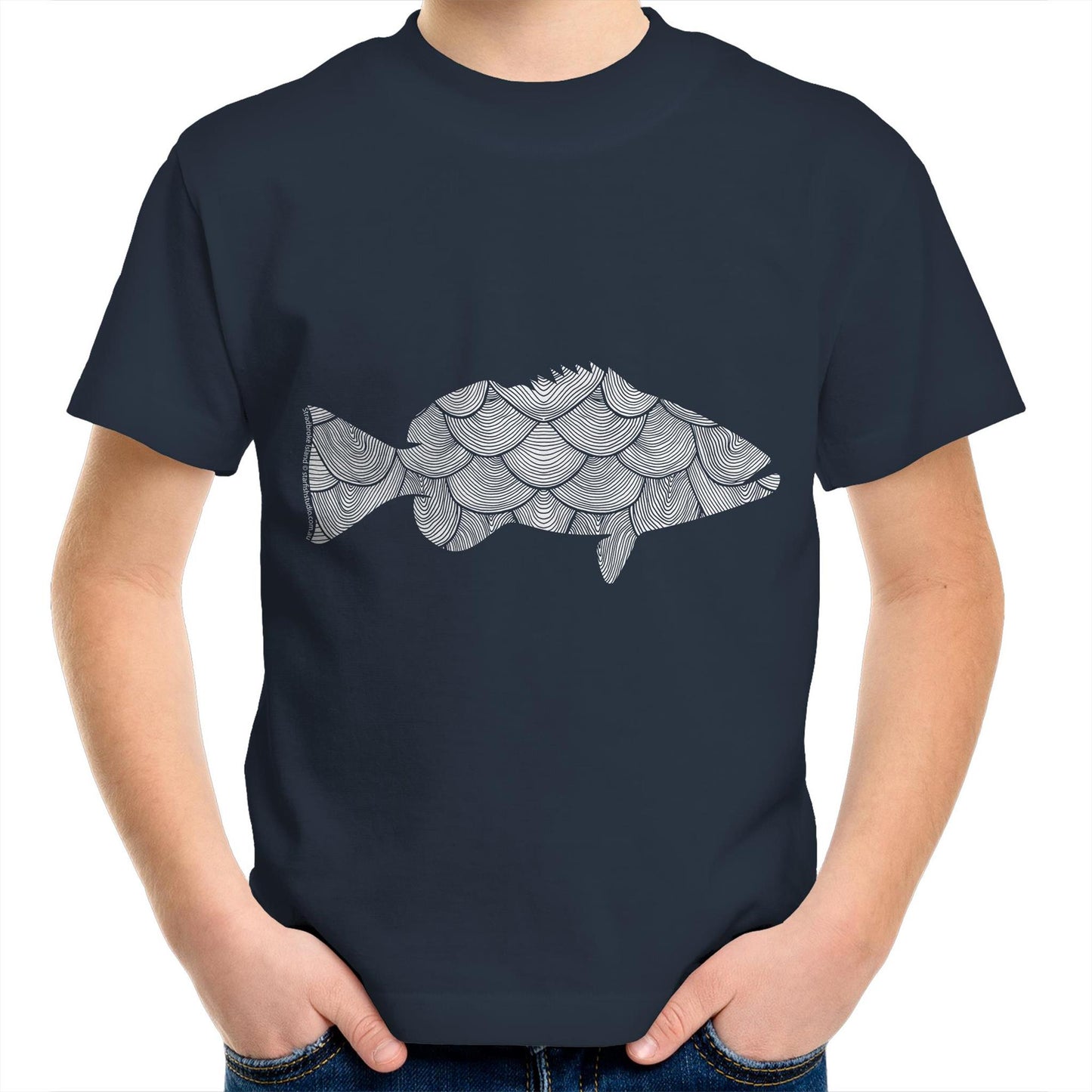 Printed to order- Kids COD FISH T-Shirt