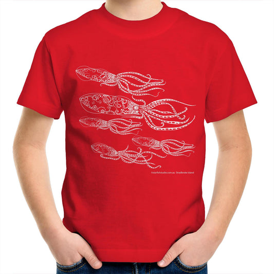 Printed to order- Kids SQUID T-Shirt