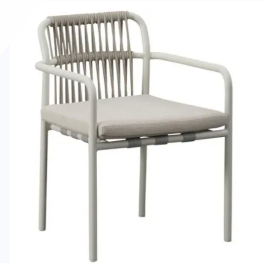 Karla Aluminium Dining Chairs - sold as a pair -  20% OFF