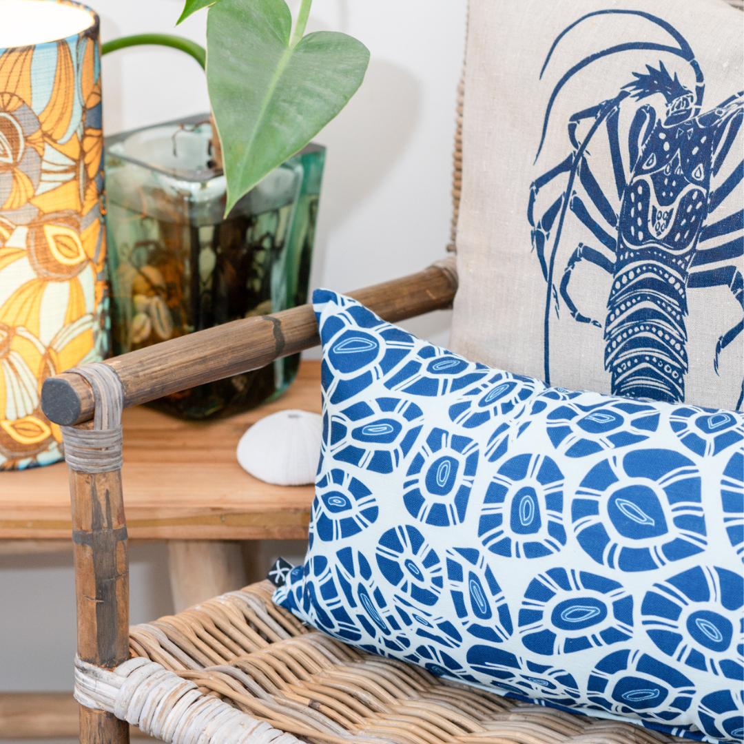 Outdoor / Indoor Cushion | Coral - Ocean