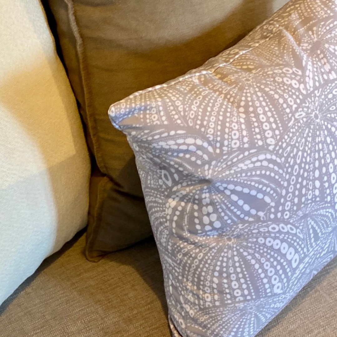 Outdoor / Indoor Cushion | Urchin - Light Driftwood