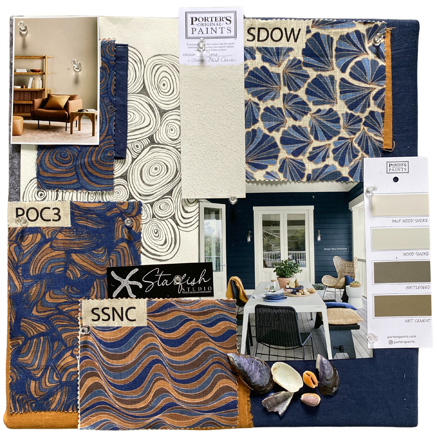 Denim and Chocolate 10th Anniversary Collection - Linen