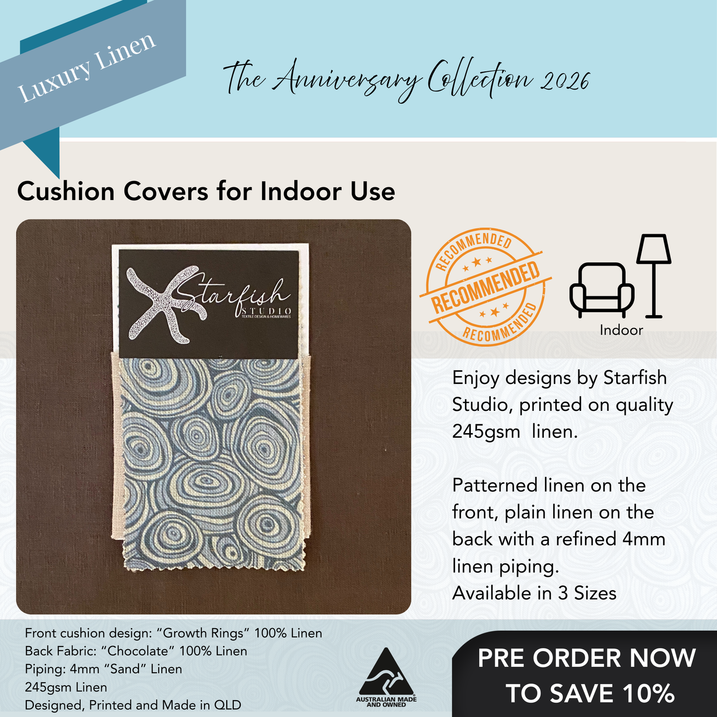 Frenchmans 10th Anniversary Collection - Linen