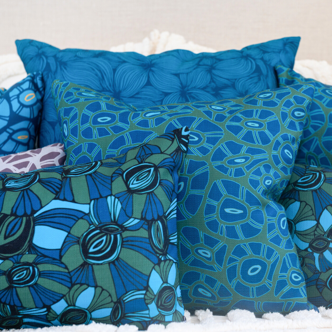 Outdoor / Indoor Cushion | Barnacle - Rockpool