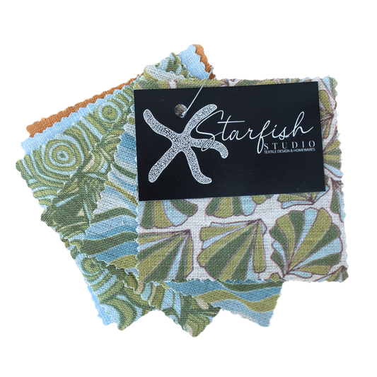 Swatch Book - #10 Collection - Mangrove  Colourway - Linen