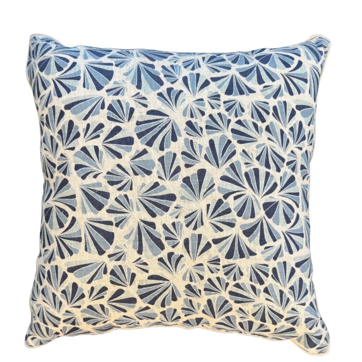 Linen Cushion Cover - Pacific - Shells