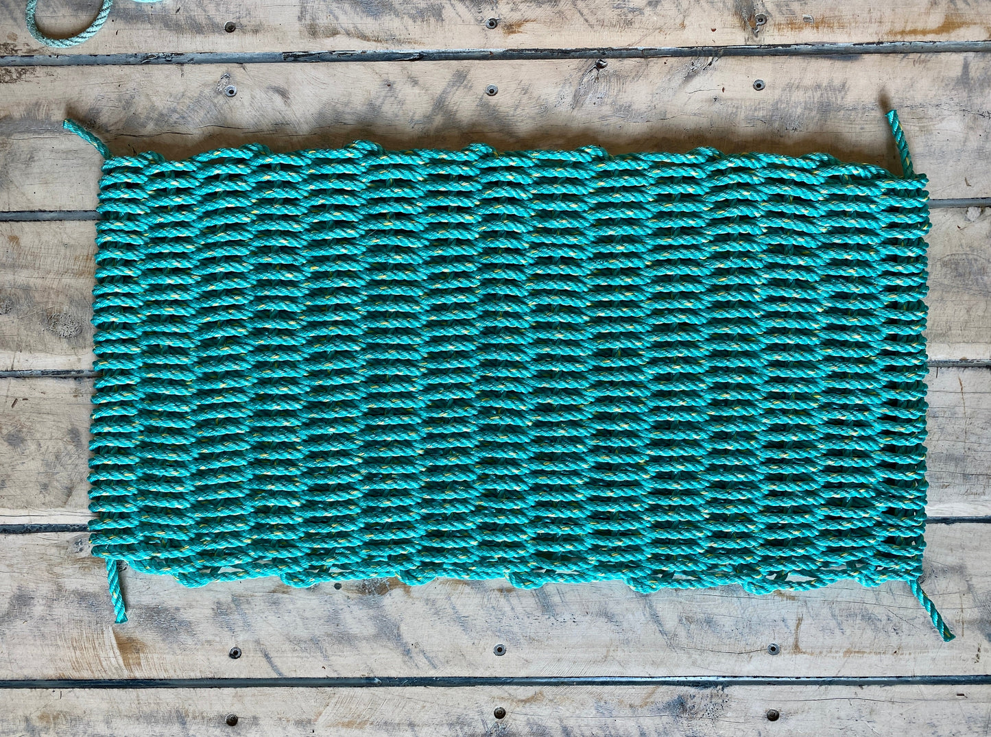 Rope Doormat AQUA + AQUA