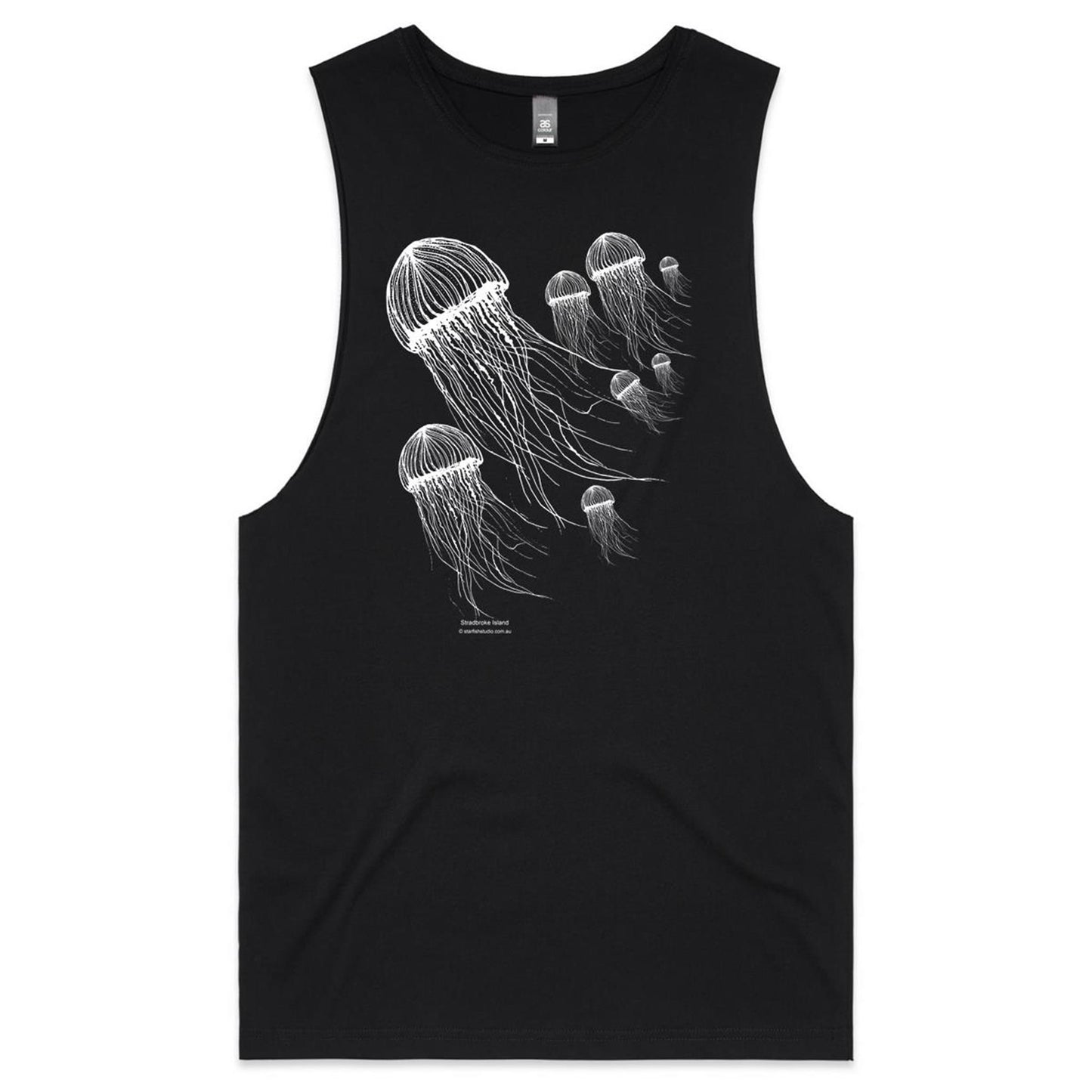 CUSTOM  Mens Tank JELLYFISH SMACK