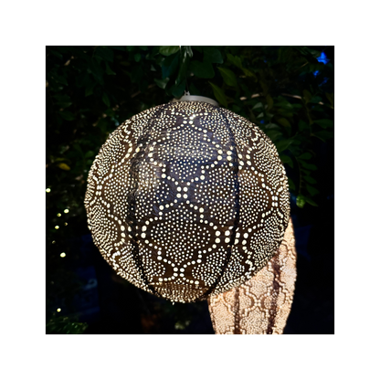 Solar Lumiz Lantern - Drop Gold Fiore