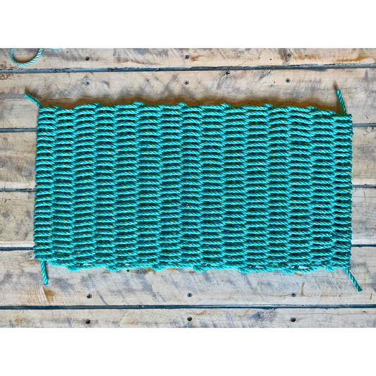 Rope Doormat AQUA + AQUA