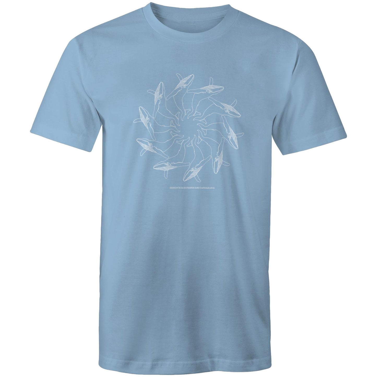 CUSTOM Unisex WHALE SPIRAL T-Shirt