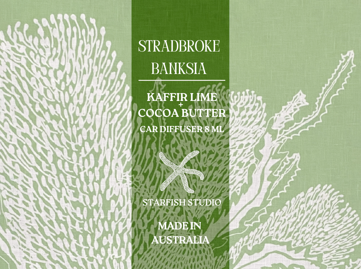 Diffuser - STRADBROKE BANKSIA - Kaffir Lime + Cocoa Butter