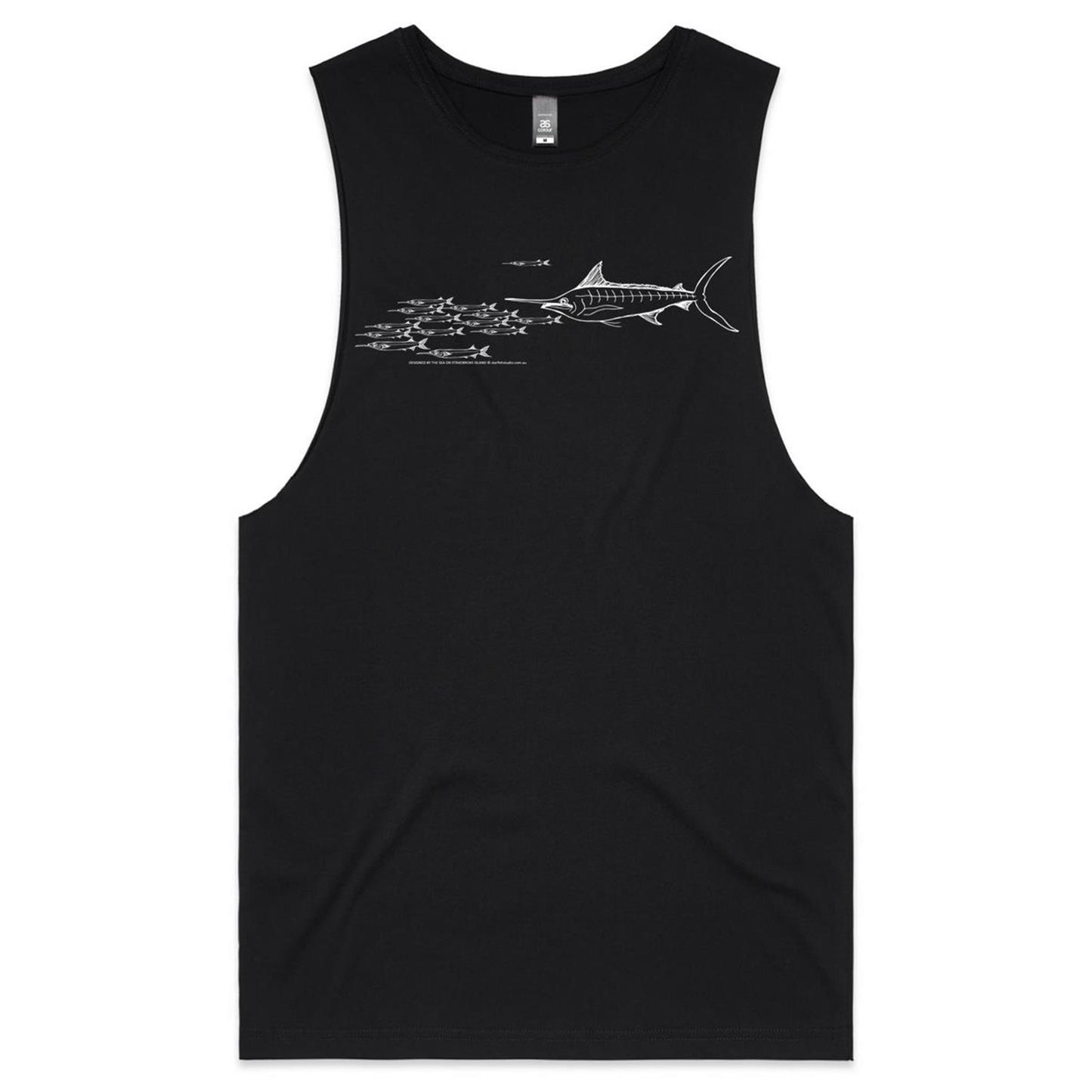 CUSTOM  Mens Tank MARLIN