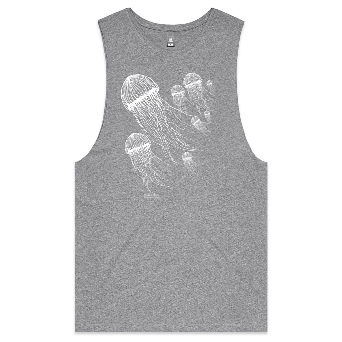 CUSTOM  Mens Tank JELLYFISH SMACK