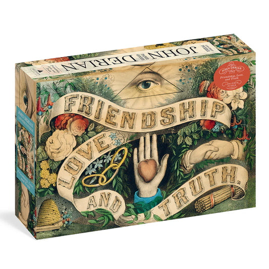 John Derian- Friendship,Love & Truth Puzzle - 1000Pce