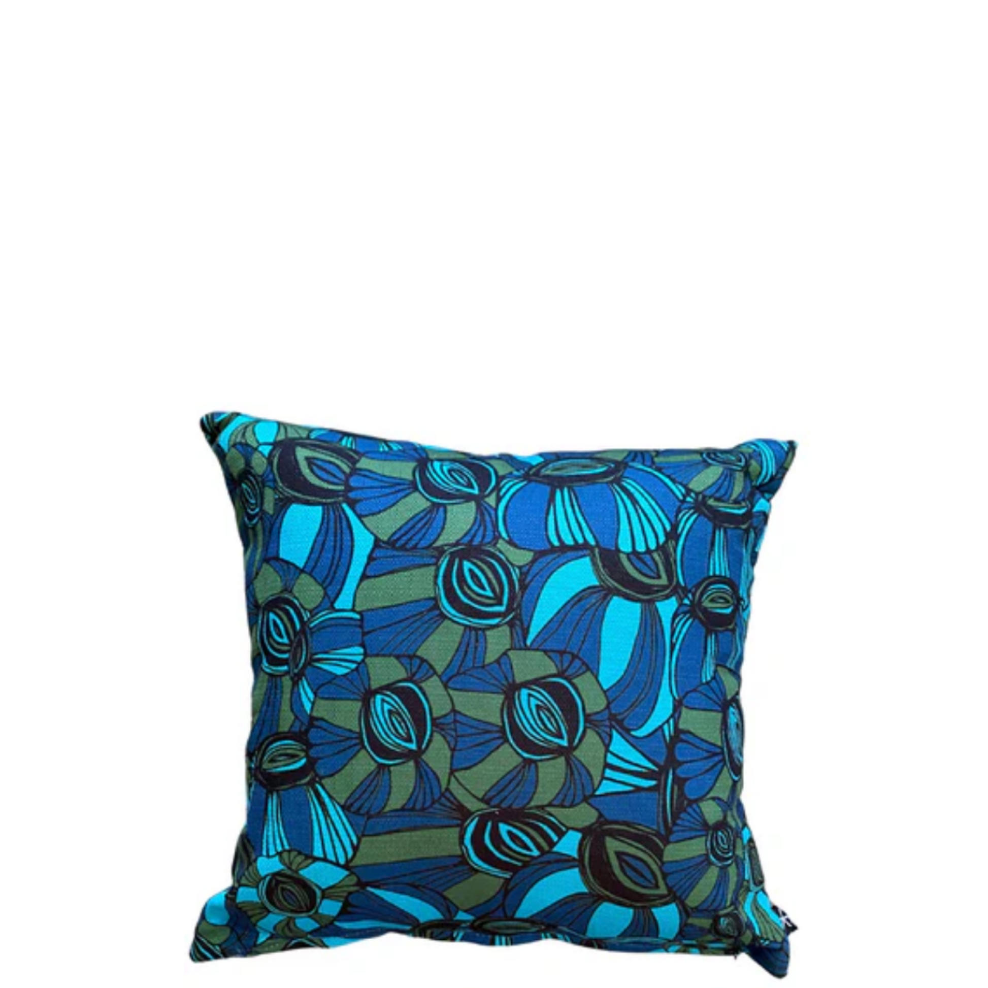 Barnacle Rockpool Cushion – Outdoor Coastal by Jess Scott