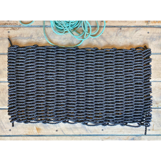 Rope Doormat BLACK + BLACK