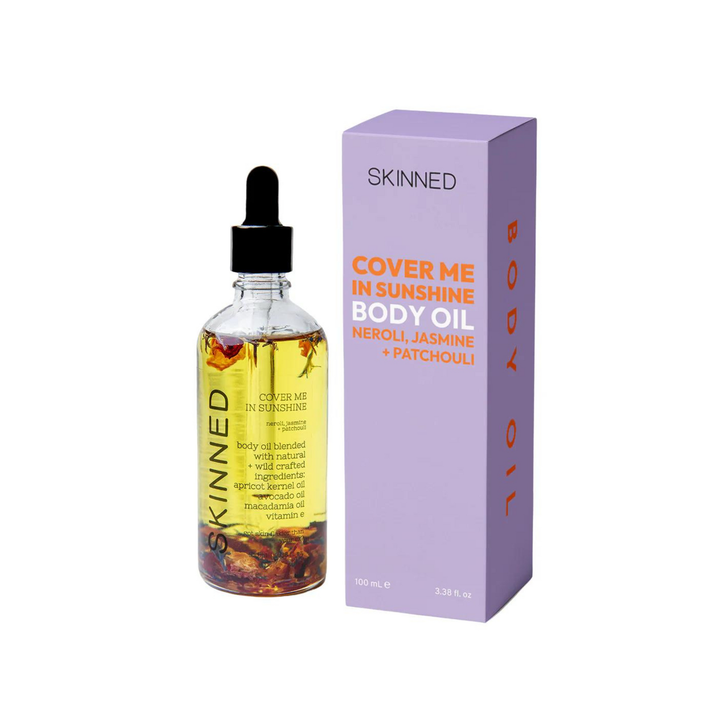 Cover me in Sunshine Body Oil 100ML - SKINNED