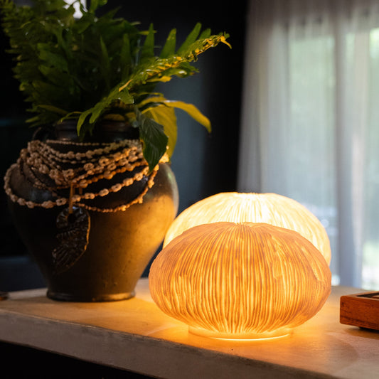 Round Razor Reef Lamp – Coral-Shaped Coastal Nightlight