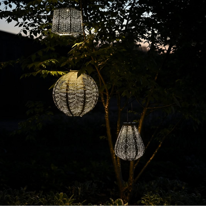 Solar Lumiz Lantern - Drop Gold Fiore