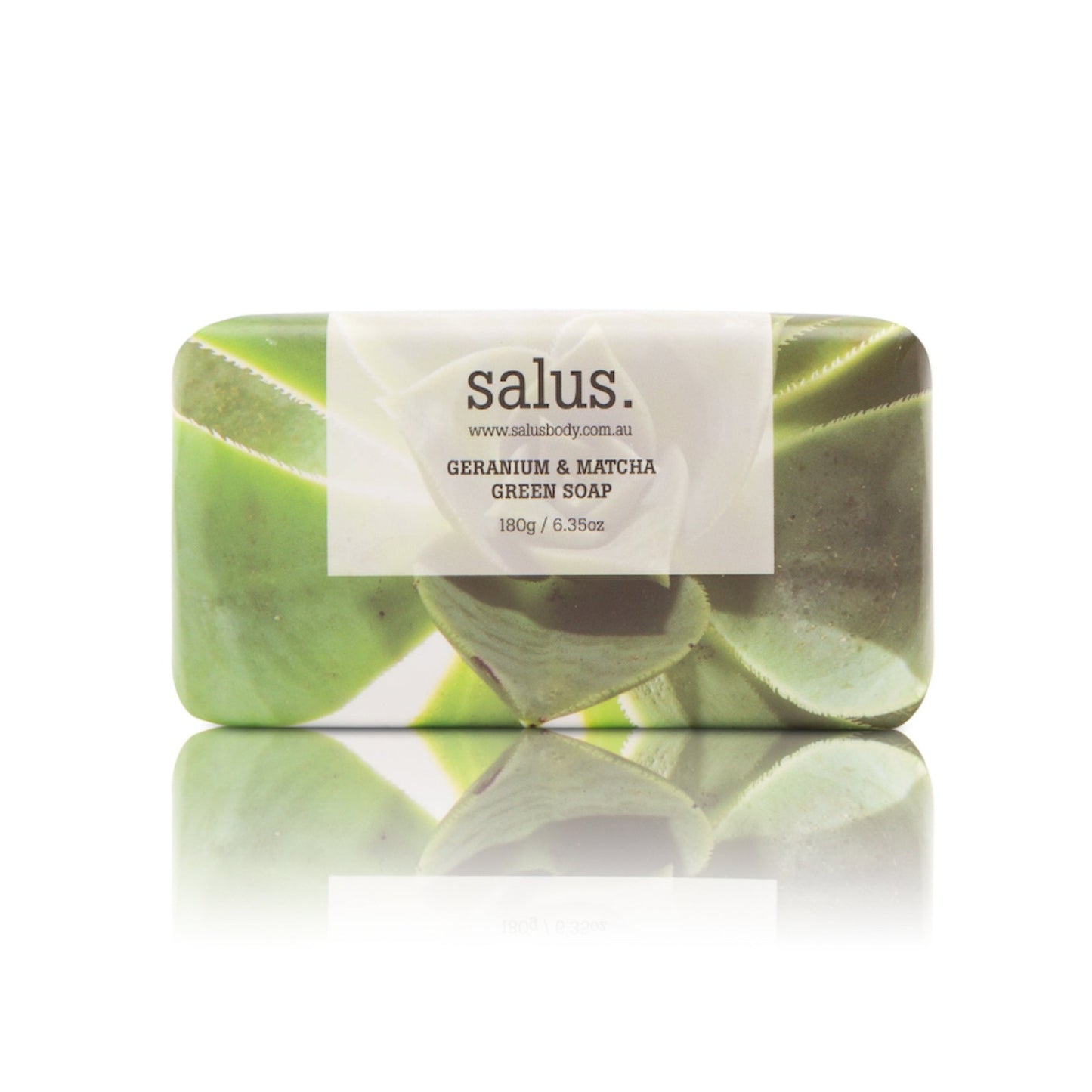 Soap - Geranium and Matcha Green  SALUS