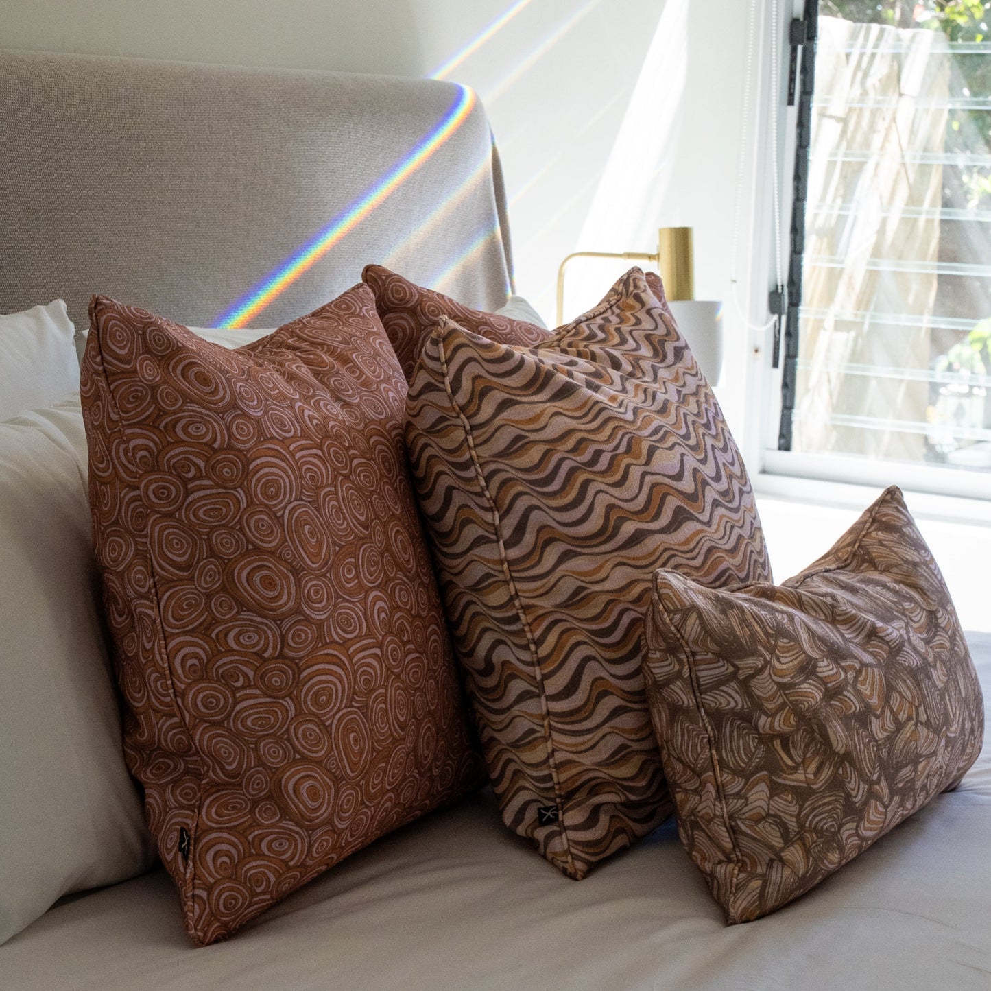 Outdoor / Indoor Cushion Cover - Straddie Stripe - Claytons