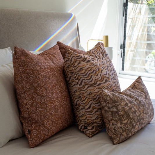 Outdoor / Indoor Cushion Cover - Straddie Stripe - Claytons
