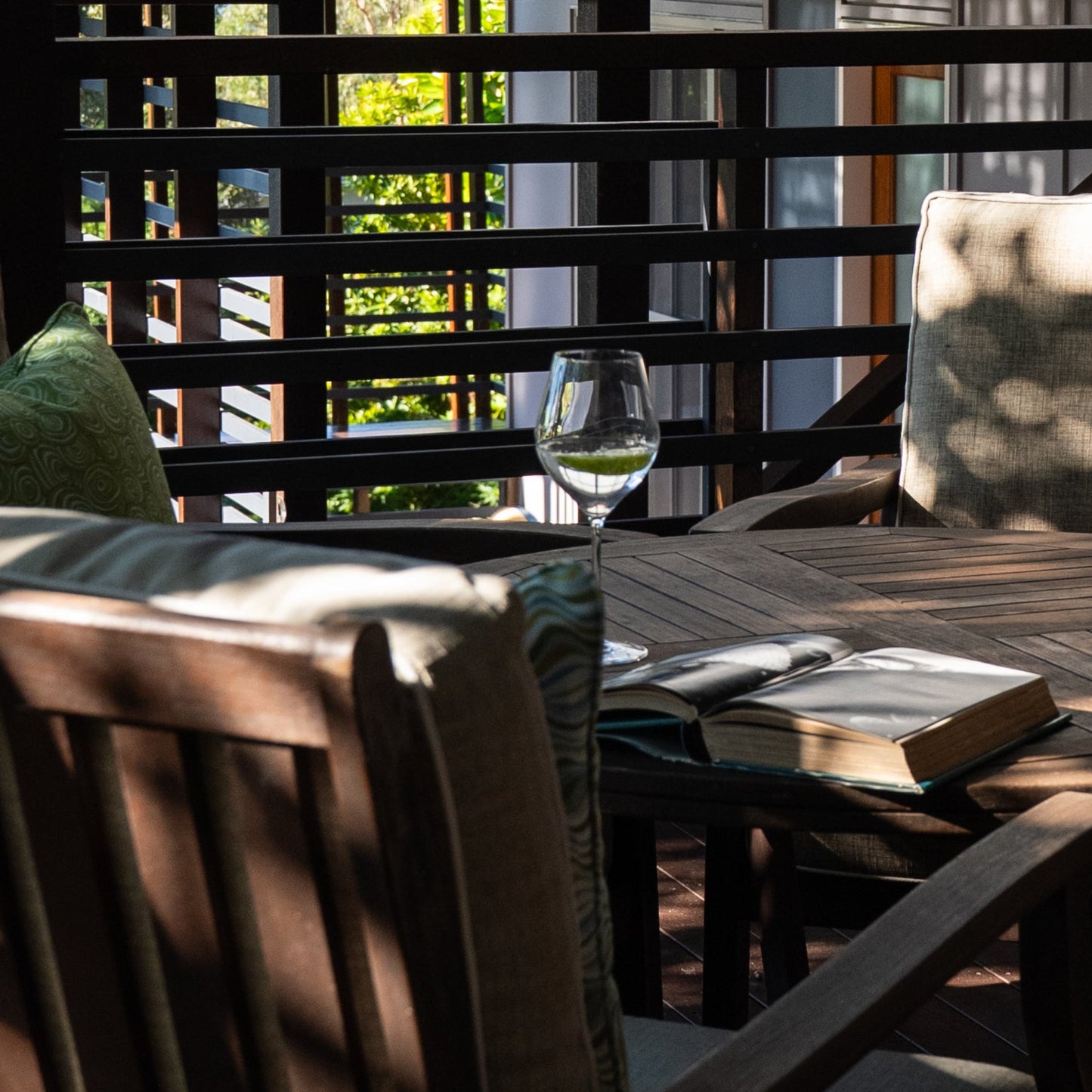 Outdoor / Indoor Cushion Cover - Growth Rings - Mangrove